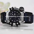 Fabric watchband men sport watch